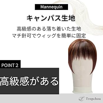Amazon.co.jp: Tropchou マネキンヘッド ウィッグスタンド 顔